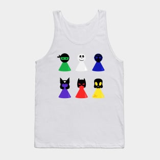 Halloween Game Pieces Tank Top